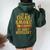 I Use My Cigar Smoke Idiot Repellent Smoking For Dad Women Oversized Hoodie Back Print Forest