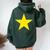 Vietnam Flag Vietnamese Pride Patriot Star Women Oversized Hoodie Back Print Forest