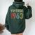 Vintage 1963 60Th Birthday 60 Years Old Women Oversized Hoodie Back Print Forest