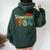 Vintage 1984 Retro 40Th Birthday 40 Year Old Women Women Oversized Hoodie Back Print Forest