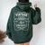 Vintage 55 Birthday Decorations 55Th Bday 1969 Women Oversized Hoodie Back Print Forest