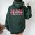 Vintage Neuro Trauma Icu Nurse Neurology Nurse Neuroscience Women Oversized Hoodie Back Print Forest