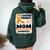 I Wear Orange For My Mom Ms Multiple Sclerosis Awareness Women Oversized Hoodie Back Print Forest