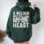 A Welder Melted My Heart Outfit For Wife Girlfriend Women Oversized Hoodie Back Print Forest