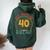 My Wife Is 40 And Still Hot Vintage 40Th Birthday Husband Women Oversized Hoodie Back Print Forest
