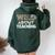 Wild About Teaching Teacher Back To School Women Oversized Hoodie Back Print Forest