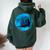 Zen Meditation Yoga Woman Silhoutte Women Oversized Hoodie Back Print Forest