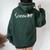 Zodiac Scorpio Af Astrology Oct-Nov Birthday Women Oversized Hoodie Back Print Forest