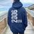 18Th Birthday For Boy Girl 18 Years Old Vintage 2006 Women Oversized Hoodie Back Print Navy Blue