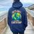 Go Planet Its Your Earth Day Retro Vintage For Men Women Oversized Hoodie Back Print Navy Blue