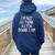 Im Not As Think As You Drunk I Am Drinking Women Oversized Hoodie Back Print Navy Blue