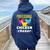 Professional Chicken Chaser Chickens Farming Farm Women Oversized Hoodie Back Print Navy Blue