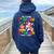 So Long 1St Grade Look Out 2Nd Grade Here I Come Unicorn Kid Women Oversized Hoodie Back Print Navy Blue