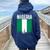 Vintage Nigeria Flag For Nigeria Nigerian Women Oversized Hoodie Back Print Navy Blue