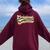 31St Birthday Original Vintage Born In 1993 Women Oversized Hoodie Back Print Maroon