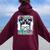 5Th Grade Field Day 2024 Let Game Begin Messybun Teacher Kid Women Oversized Hoodie Back Print Maroon