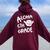 Aloha 5Th Grade Back To School Hawaii Shaka Cool Hawaiian Women Oversized Hoodie Back Print Maroon