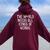 Autism World Needs All Kinds Of Mind Awareness Kid Women Oversized Hoodie Back Print Maroon