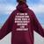 Awesome Lab Assistant Sarcastic Saying Office Job Women Oversized Hoodie Back Print Maroon