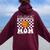 In My Basketball Mom Era Mother's Day Women Oversized Hoodie Back Print Maroon