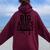 Big Aries Energy For Zodiac Sign Drip Birthday Women Oversized Hoodie Back Print Maroon