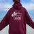 Bloom Where You Are Planted Dandelion Purple Up Military Kid Women Oversized Hoodie Back Print Maroon