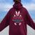 Some Bunny Is Going To Be A Big Sister Again Easter Day Girl Women Oversized Hoodie Back Print Maroon