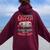 Camper Queen Classy Sassy Smart Assy Cute Camping Women Women Oversized Hoodie Back Print Maroon