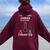 Chess Is Calling I Must Go Player Master Women Women Oversized Hoodie Back Print Maroon