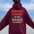Chicken Chaser By Day Gamer By Night Women Oversized Hoodie Back Print Maroon