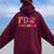 I Choose The Bear Every Time 2024 Trending Women Women Oversized Hoodie Back Print Maroon