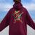 Cinco De Mayo Dabbing Mexican Girl Cinco De Mayo Women Oversized Hoodie Back Print Maroon