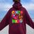 Cinco De Mayo Mexican Fiesta 5 De Mayo Men Women Oversized Hoodie Back Print Maroon