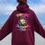 Cna Squad Appreciation Day Tie Dye For For Work Women Oversized Hoodie Back Print Maroon