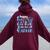 Cool Happy Mother's Day To The Best Mom Who Lives In Heaven Women Oversized Hoodie Back Print Maroon