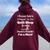 Cute Quilter Idea For Mom Quilting Fabric Quarters Women Oversized Hoodie Back Print Maroon