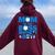 Dad And Mom Of The Boss Birthday Boy Baby Family Party Decor Women Oversized Hoodie Back Print Maroon