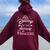 Daddy Of The Birthday Princess Toddler Kid Girl Family Dad Women Oversized Hoodie Back Print Maroon