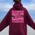 Dear Mom Great Job We're Awesome Thank Groovy Mother's Day Women Oversized Hoodie Back Print Maroon