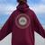 Every Valley Be Lifted Up Graphic Christian Men's Women's Women Oversized Hoodie Back Print Maroon