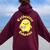 Fatherless Behavior Knife Duck Cute Women Oversized Hoodie Back Print Maroon