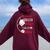 My Favorite Soccer Player Calls Me Mom Soccer Mother Women Oversized Hoodie Back Print Maroon