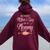 My First Mother's Day As A Mommy 2024 New Mom Women Oversized Hoodie Back Print Maroon