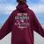 First Time Grandma Let The Spoiling Begin New Women Oversized Hoodie Back Print Maroon