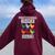 Chicken Professional Chicken Chaser Chicken Lovers Women Oversized Hoodie Back Print Maroon