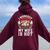 Fitness Gym Lover I Workout Because My Wife Is Hot Women Oversized Hoodie Back Print Maroon