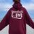 Soccer G-Ma Soccer Lover Mother's Day Women Oversized Hoodie Back Print Maroon