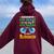 Goodbye 5Th Grade Graduation 2024 On My Way To 6Th Grade Women Oversized Hoodie Back Print Maroon