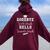 Goodbye 6Th Grade Hello 7Th Grade Graduation Students Women Oversized Hoodie Back Print Maroon