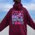I'm Going To Be Big Sister 2025 For Pregnancy Announcement Women Oversized Hoodie Back Print Maroon